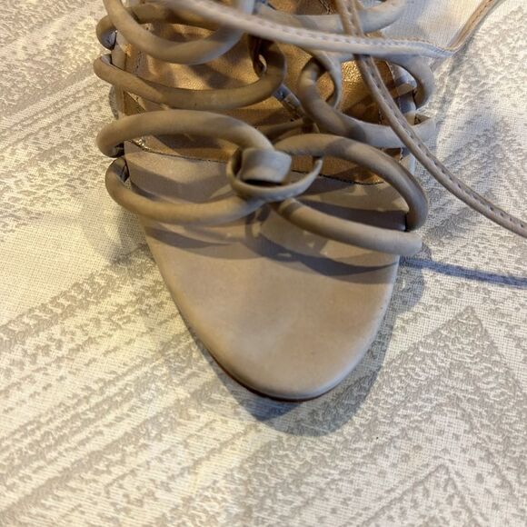 Schultz Women’s Valquis Lace Up Tassel Stiletto Heeled Sandals - Picture 6 of 9